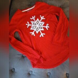 Girls Cat & Jack Snowflake T-Shirt